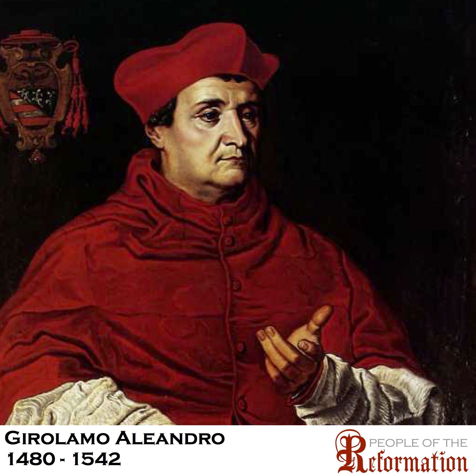 Religious views of the counter-Reformation figure Girolamo Aleandro