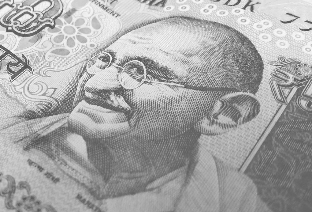 Історичний портрет Махатма Ганді