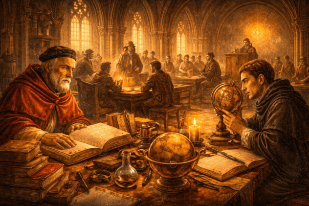 Середньовічна філософія і наука: університети, методи та знання