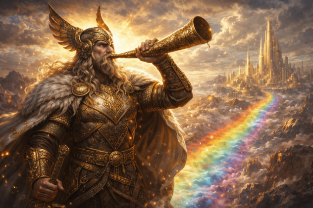 Геймдалль і Тюр у скандинавській міфології