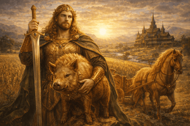 Фрейр — бог родючості та достатку у скандинавській міфології