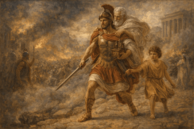 Еней — герой Трої та легендарний прабатько Риму