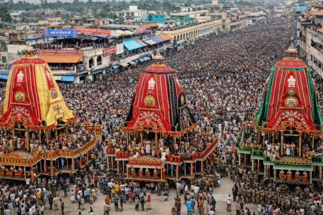 Ратха-ятра в Пурі: велике свято колісниць бога Джаганнатхи в індуїзмі