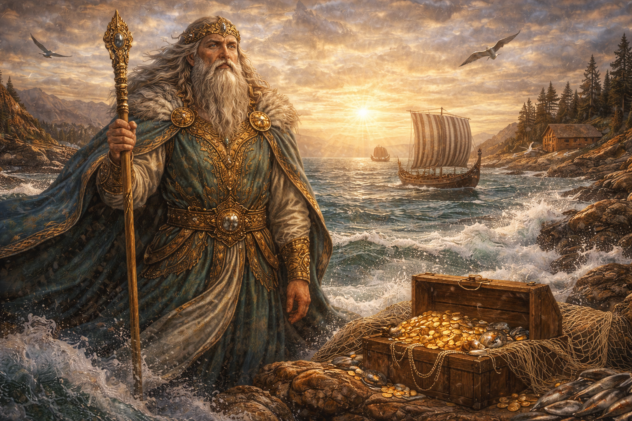Ньйорд — бог моря, вітру та багатства у скандинавській міфології