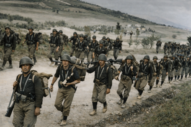 Вступ Італії у Другу світову війну та падіння Парижа