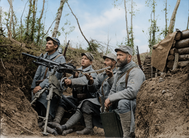 Технології війни 1914 року: кулемети, артилерія та народження окопної війни