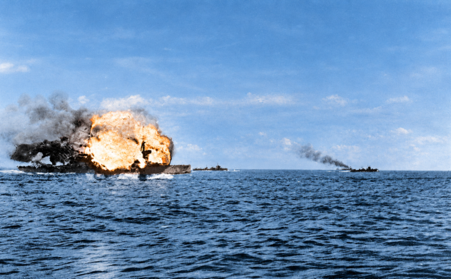 Ютландська битва 1916 року — найбільша морська битва Першої світової війни