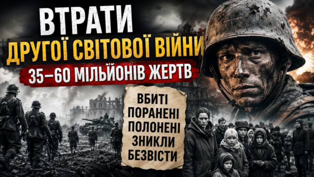 Втрати у Другій світовій війні: скільки людей загинуло та чому точні цифри досі невідомі